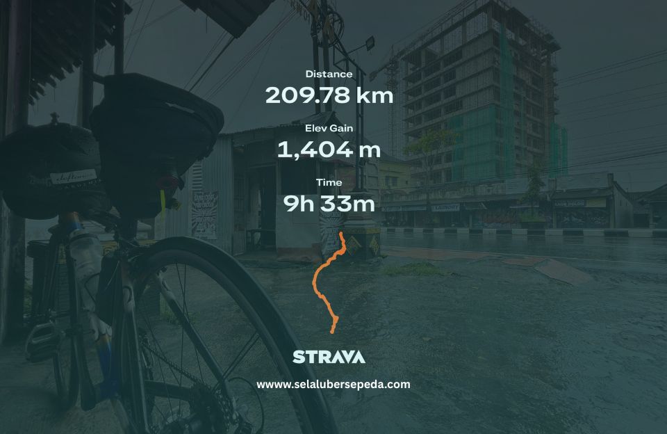 Selalu Bersepeda - Longride 200 kilometer