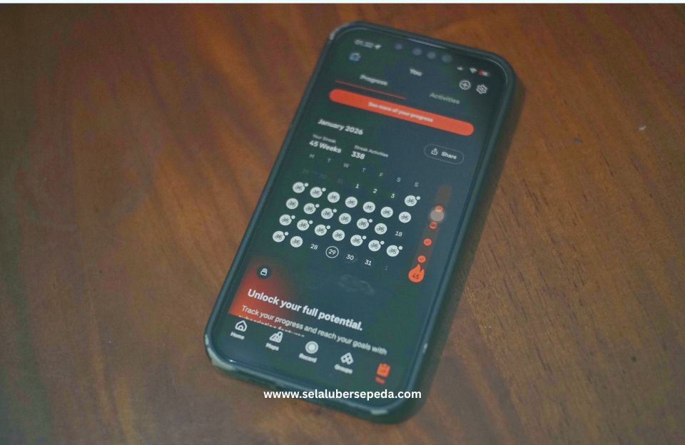 Selalu Bersepeda - Strava update system