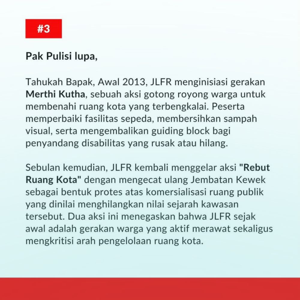 Poster JLFR 3 - Selalu Bersepeda
