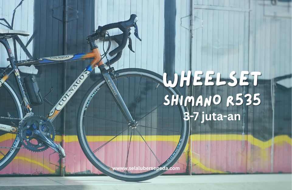 Harga Wheelset Shimano r535 second
