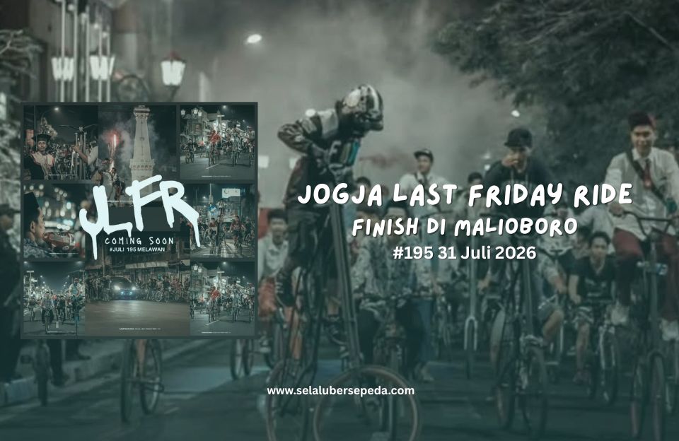 Jogja Last Friday Ride 195 Finish di Malioboro